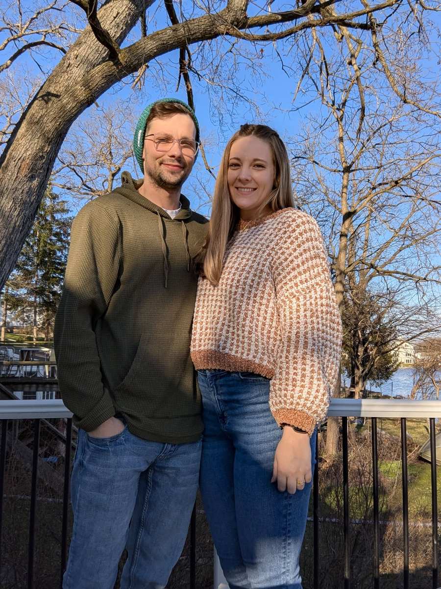 Simon Henningsen, who owns and runs REDUX Paint and Fine Finish, photographed with his wife